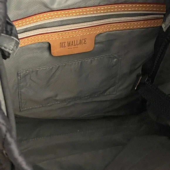 Mz Wallace Black Metro Convertible Backpack - Picture 6 of 7